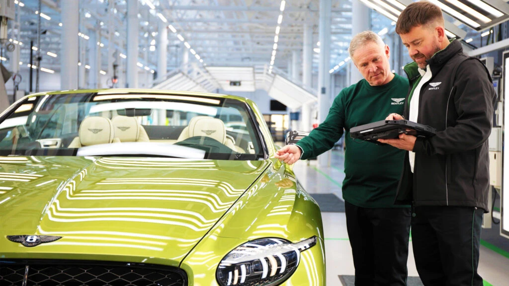 Bentley’s New Uniforms For EV Workers Contain A Material You’d Expect In The Car, Not On The Staff