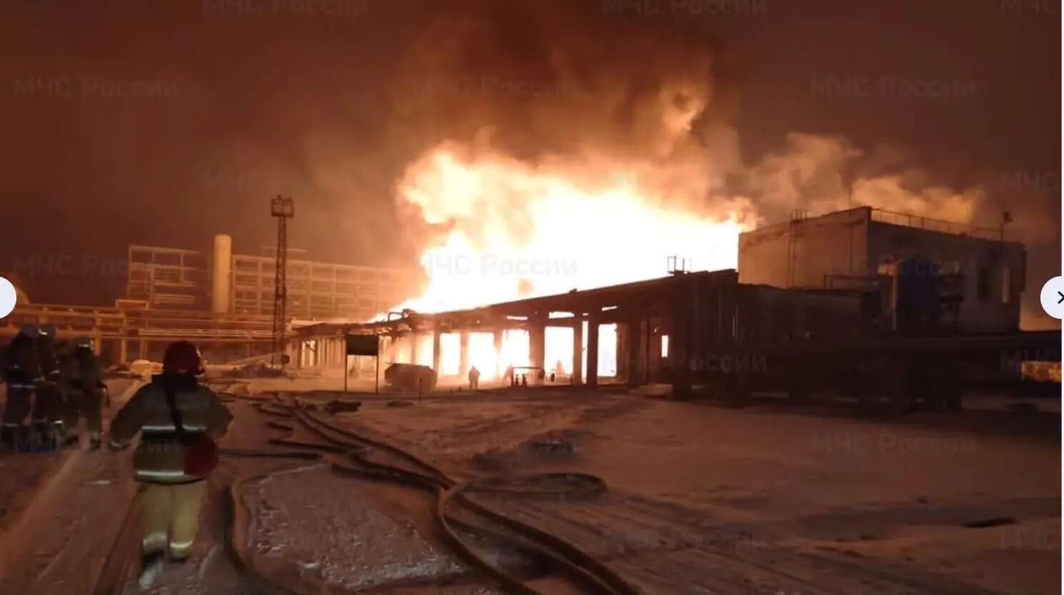 Explosion hits Russia’s Largest Refinery as Govt reacts