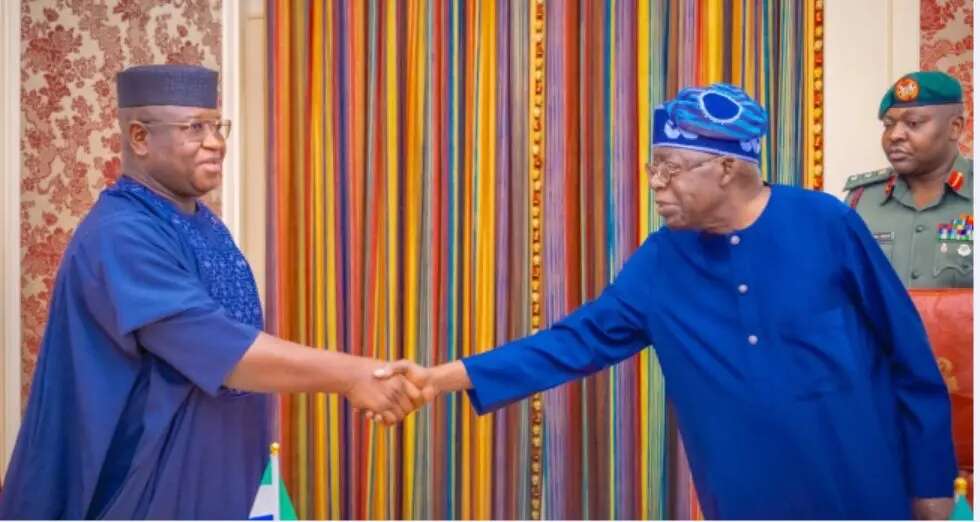 Tinubu meets Sierra Leone President in Abuja