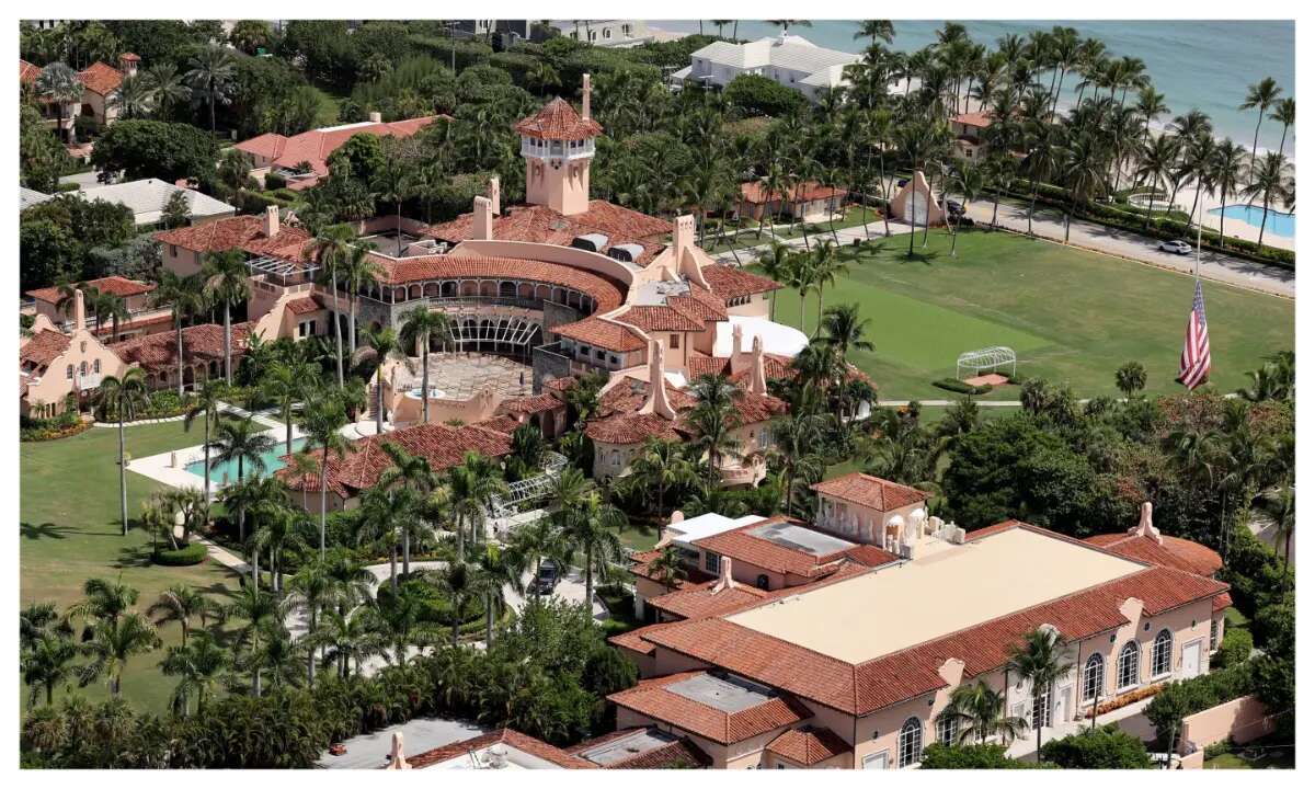 Military intercepts aircraft flying above Trump’s Mar-a-Lago estate