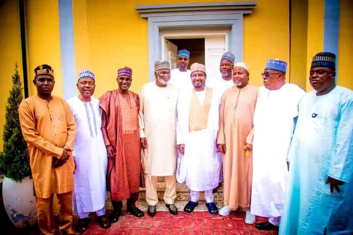 Sacked Kano SSG, former commissioner meet deputy senate president