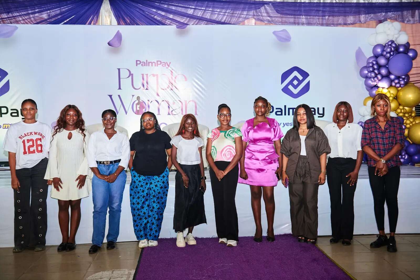 PalmPay Purple Woman 2.0 Masterclass empowers 100 women in tech, awards internship to 10 participants