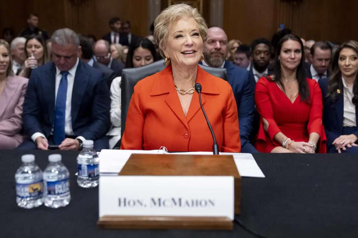 US Senate confirms Linda McMahon to lead Education Department