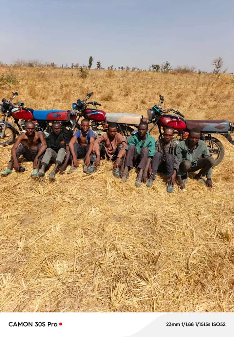 Vigilantes arrest seven suspected ISWAP logistics suppliers in Yobe