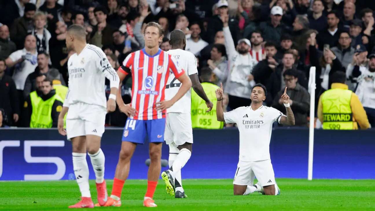 Simeone, Ancelotti react as Real Madrid beat Atletico 2-1