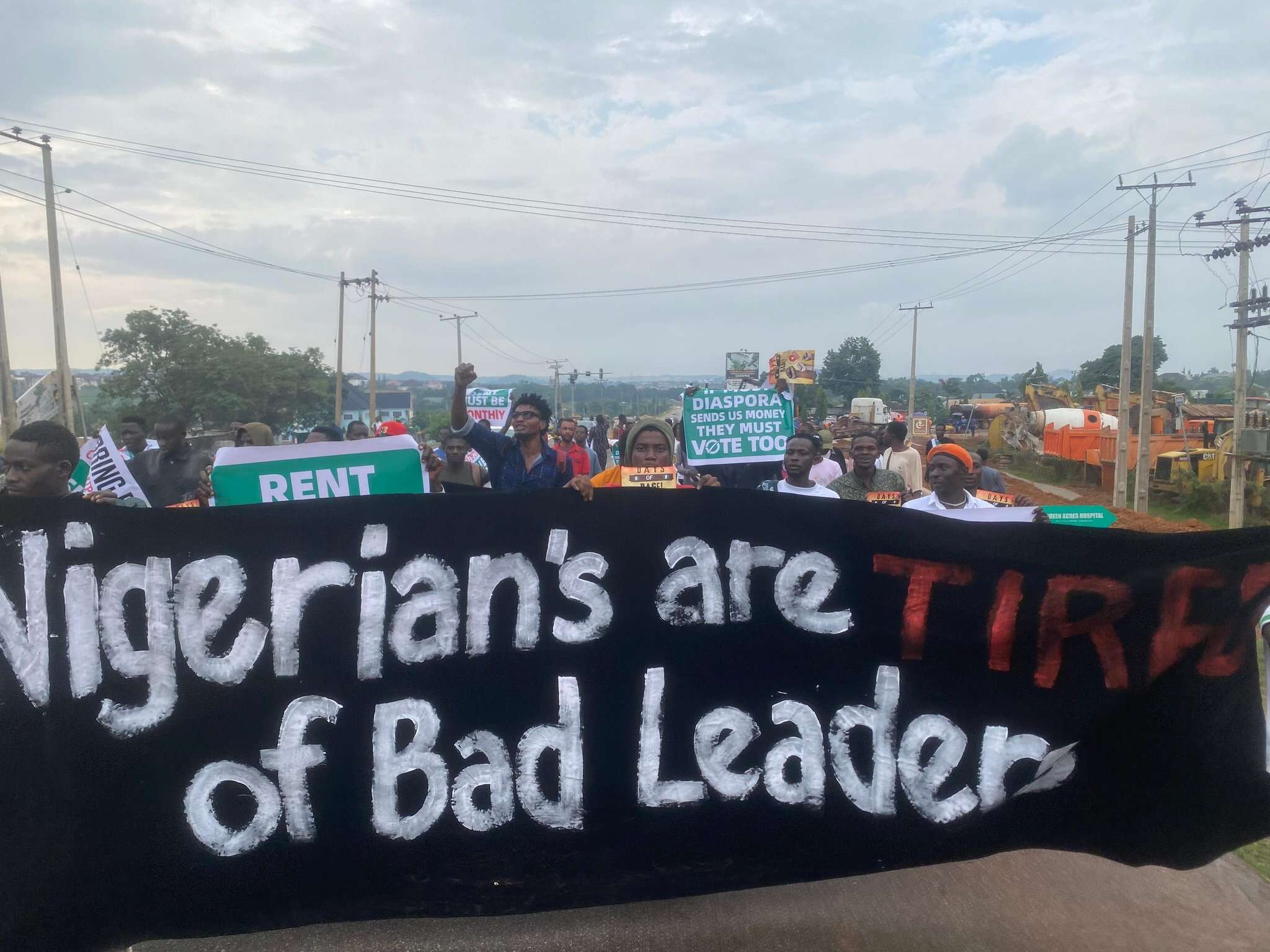 BREAKING: EndBadGovernance: One-milion-man protest begins in Abuja [VIDEO]