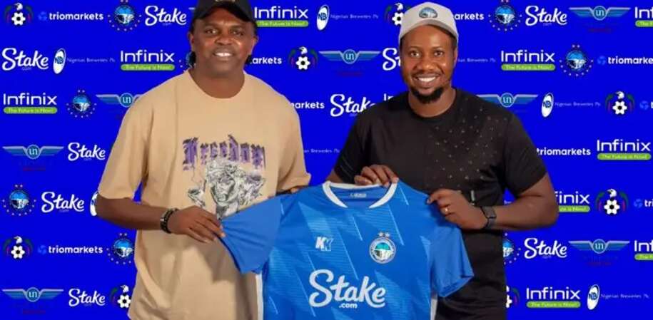 Kanu backs Olanrewaju to take Enyimba to next level