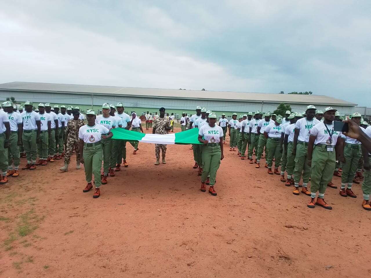 Adamawa’s 1,860 Batch B Stream 2 NYSC members begin orientation course