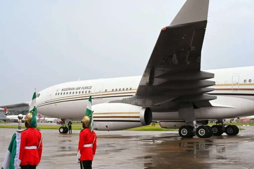 Tinubu departs for France aboard new presidential jet