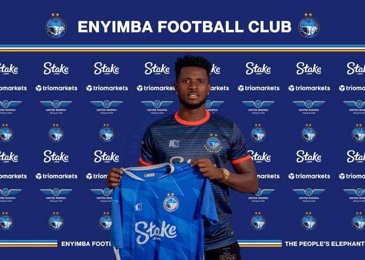 Enyimba unveil midfielder, Chinedu Ufere