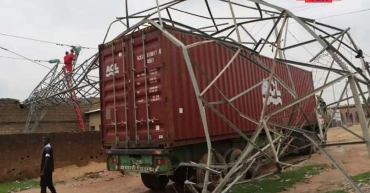 Darkness hits Jigawa, Yobe as trailer destroys TCN tower