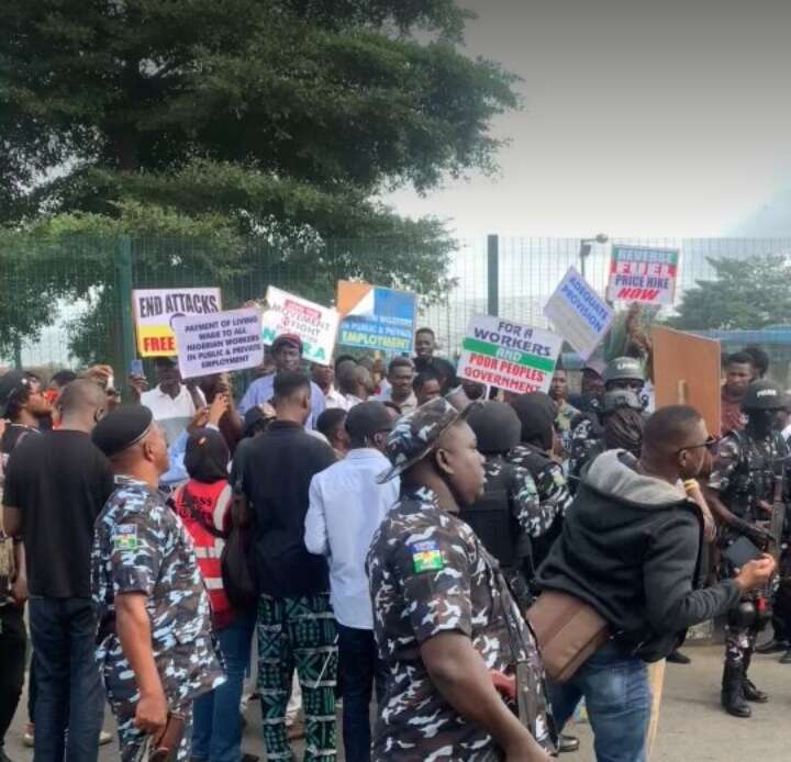 EndBadGovernance Day 2: Protesters converge in Lagos, Abuja, Port Hacourt