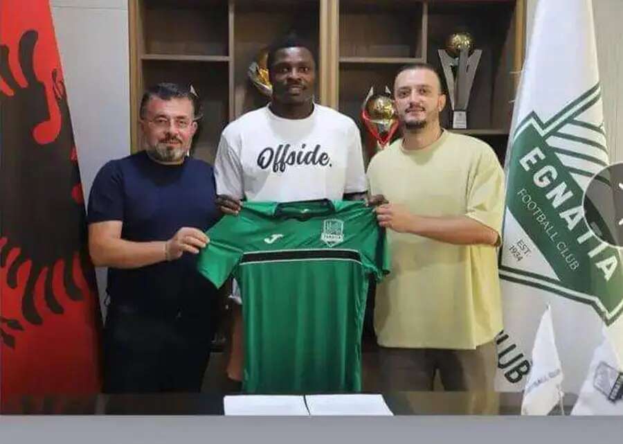 Wotlai joins Albania club, Egnatia FC on three-year contract