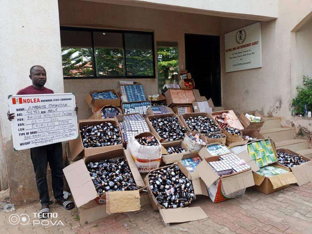 NDLEA nabs businessman with large cocaine consignments at Enugu airport