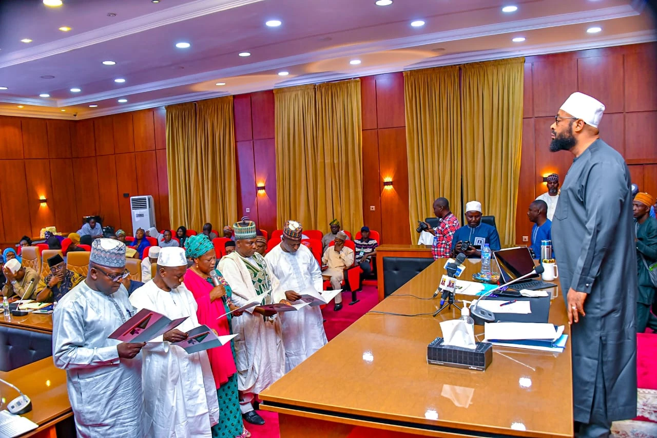 Gov Bago tasks newly sworn-in Perm Secs on adhering to laid down rules