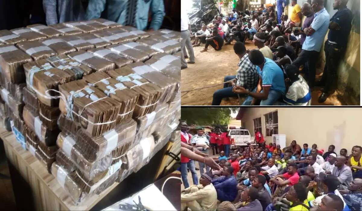 Currency racketeering: EFCC arrests 115 suspects in Enugu, recovers N110m, other currencies