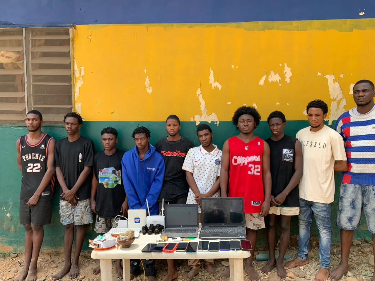Police bust hideout of ‘Yahoo boys’ in Nasarawa, arrest 10
