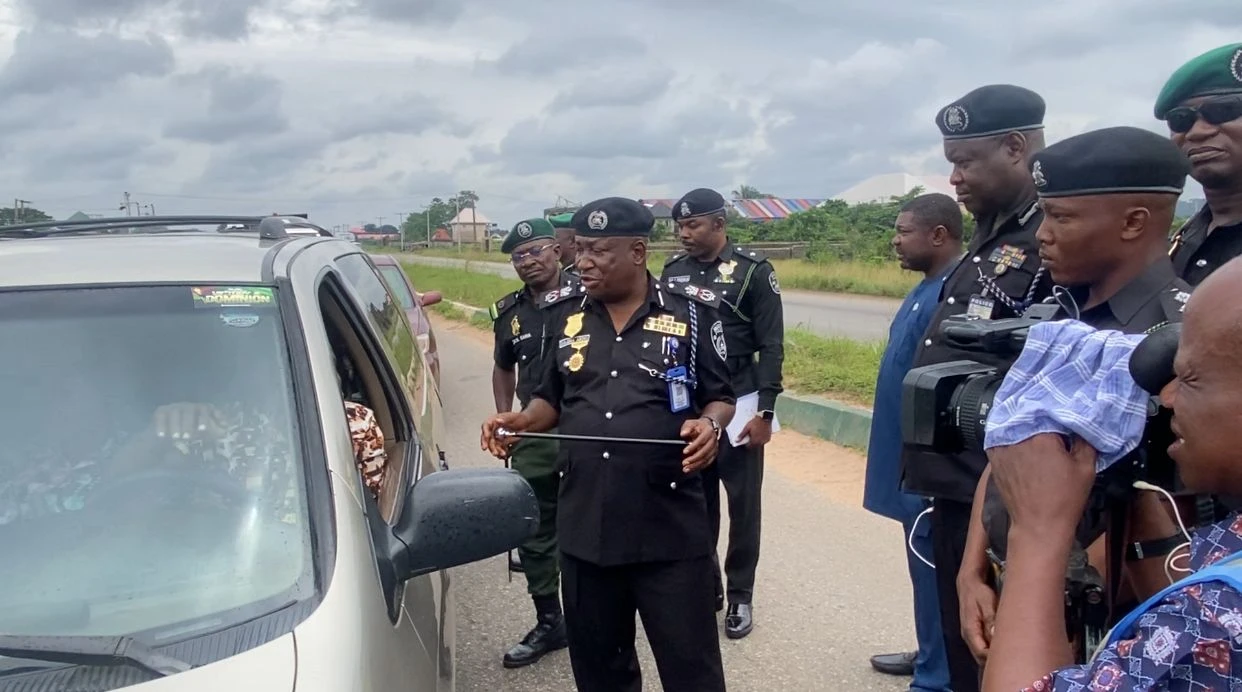 Imo: Police commissioner embarks on checkpoints inspection to enforce professionalism