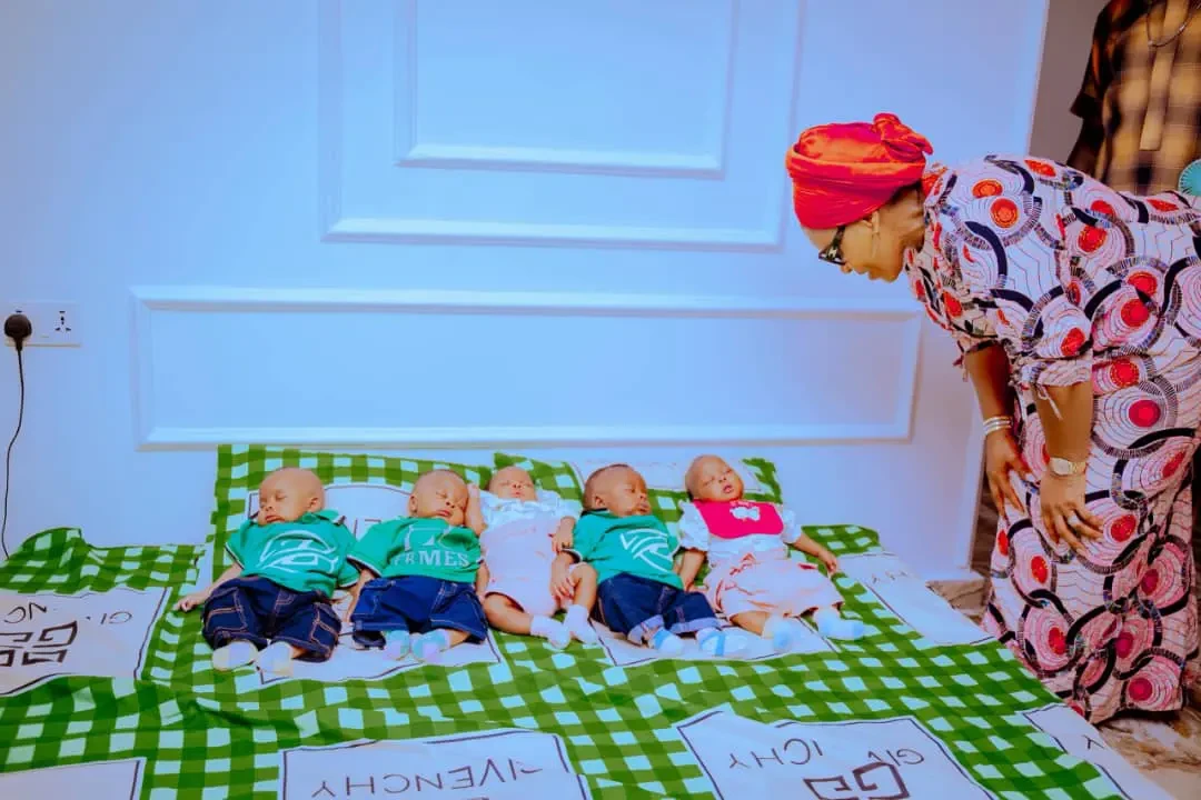 Quintuplets Controversy: Delta Gov’s wife frowns at disregard, lack of appreciation