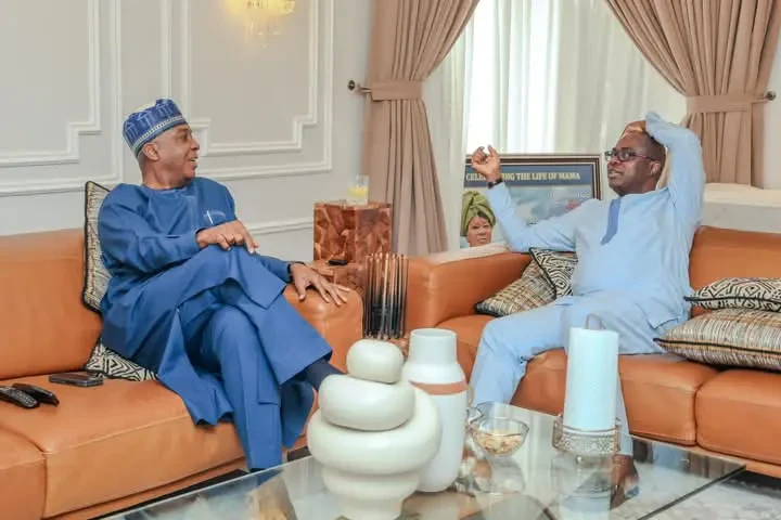 PDP crisis: Saraki meets Gov Makinde, expresses hope of forming common position