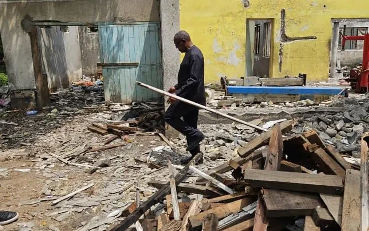 Total shame – Rhodes-Vivour, Deji react as Lagos demolishes Peter Obi brother’s property