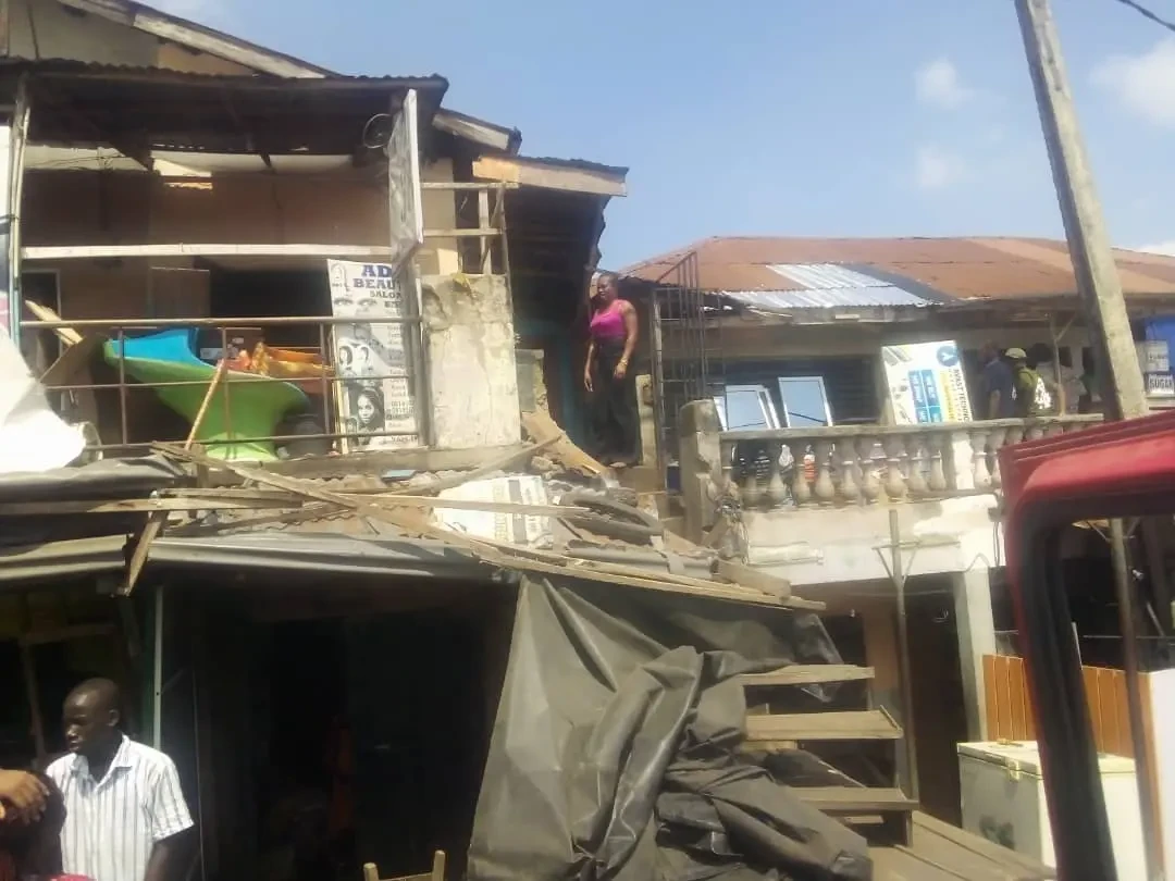 Properties worth millions destroyed as fire ravages Ibadan shopping complex [PHOTOS]