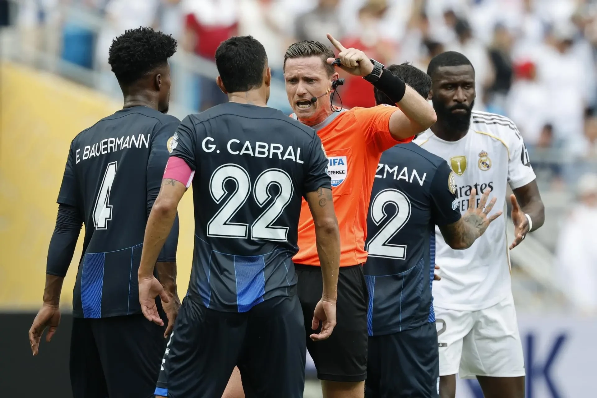 Club World Cup: FIFA’s investigation into racism row involving Rudiger, Cabral inconclusive