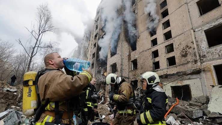 Russian strikes pound Kyiv, kill two in Odesa amid massive drone barrage