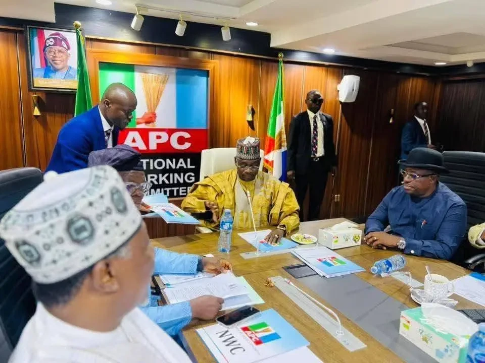 Ganduje’s resignation: Dalori presides over APC NEC in Abuja