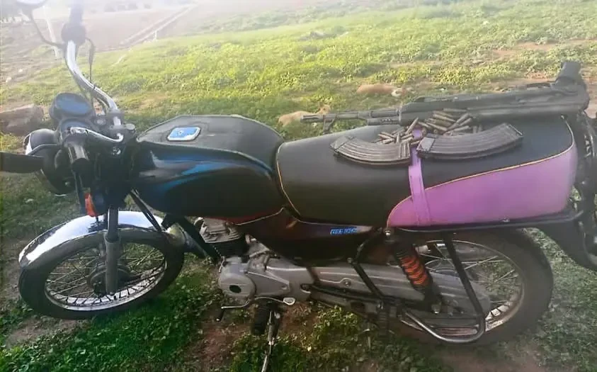 Nasarawa: Police recover AK-47 rifle, stolen motorcycle, suspect escapes