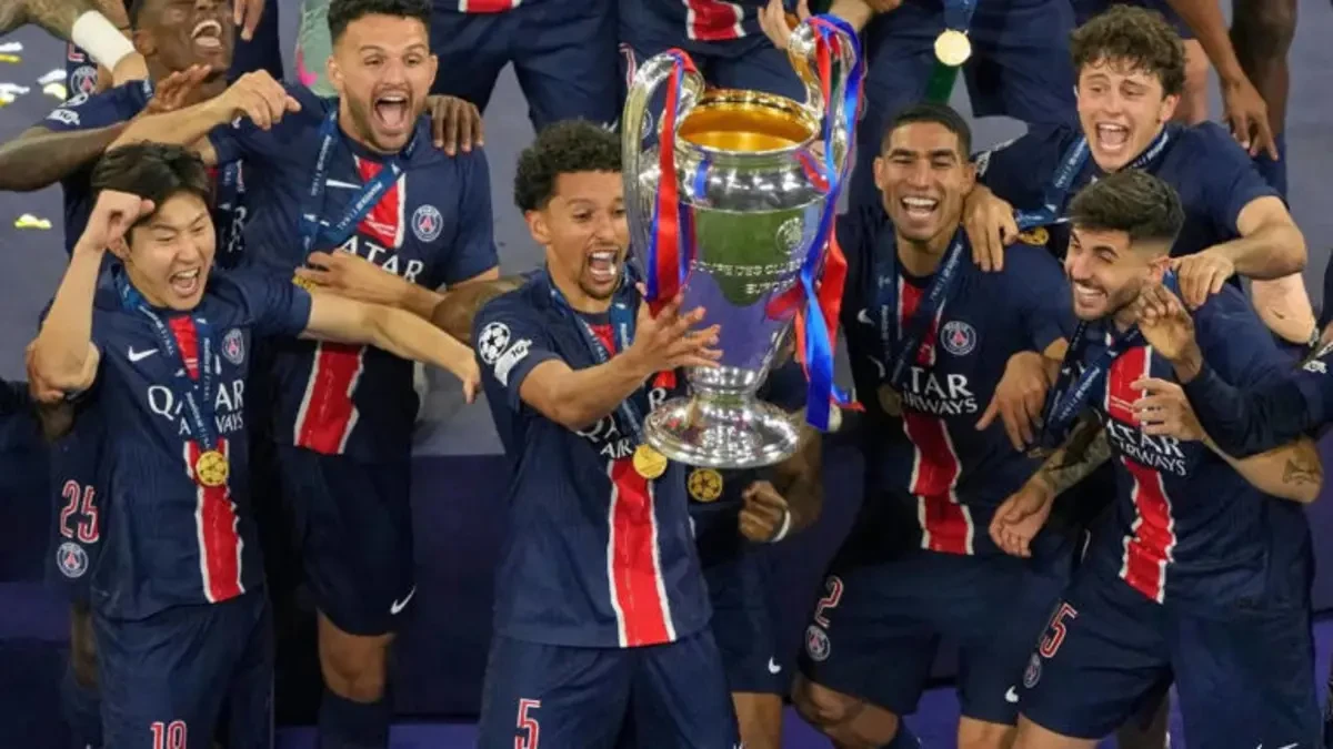 UCL: Barça legend, Carles Puyol reacts as PSG beat Inter 5-0, win trophy