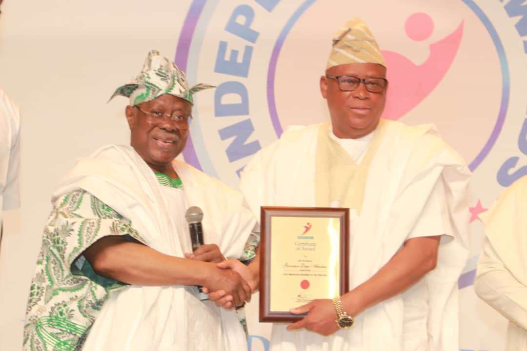 Gov Abiodun wins Independent Newspapers Governor Of The Year (Tech Innovation) Award