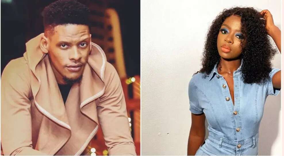 Reactions as BBNaija Elozonam, Diane spark relationship rumours