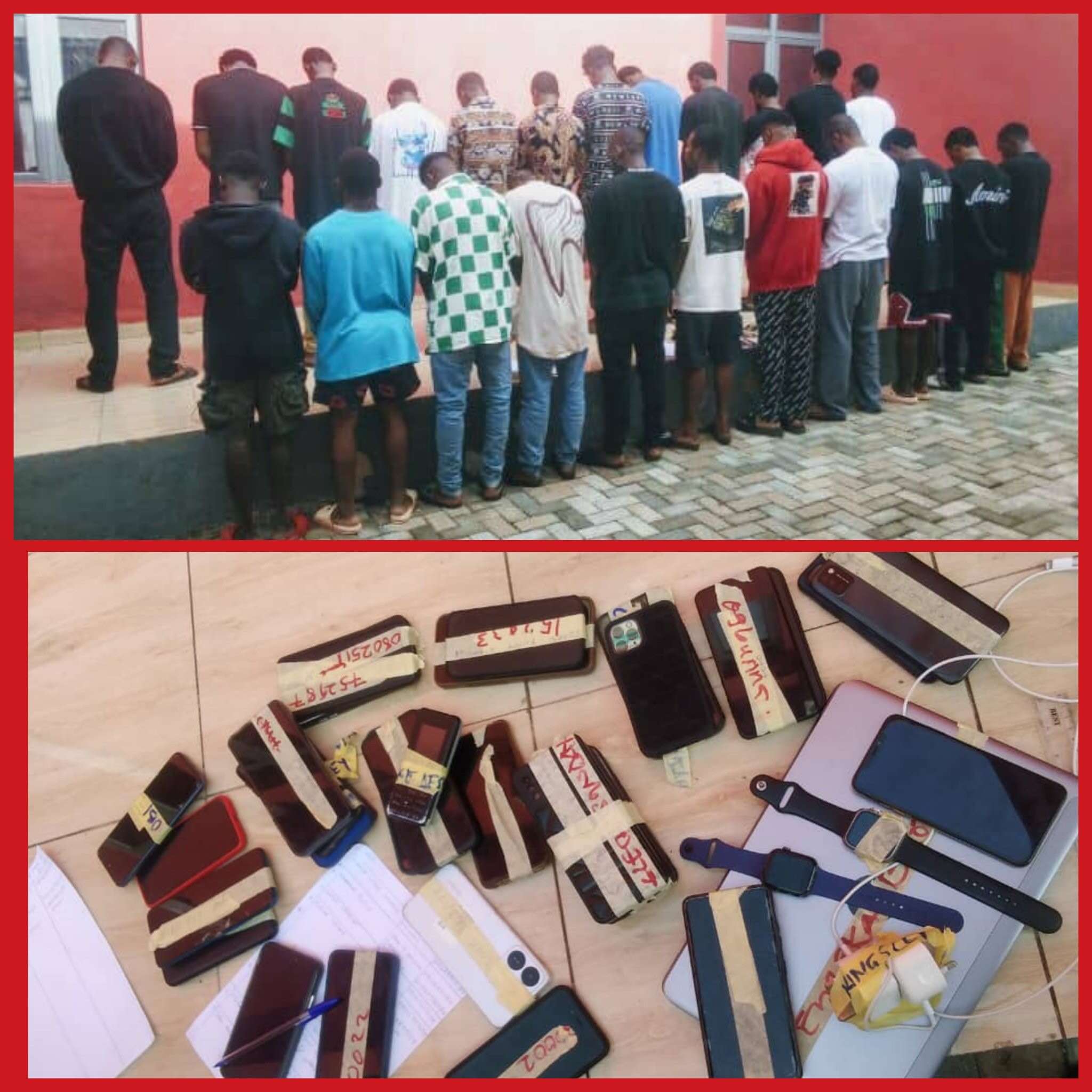 Yahoo: EFCC arrests 23 internet fraudsters in Ebonyi