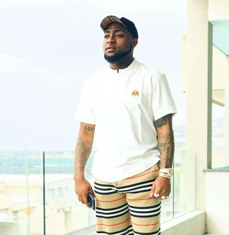 Davido reacts as dad donates N1bn to C&S Church