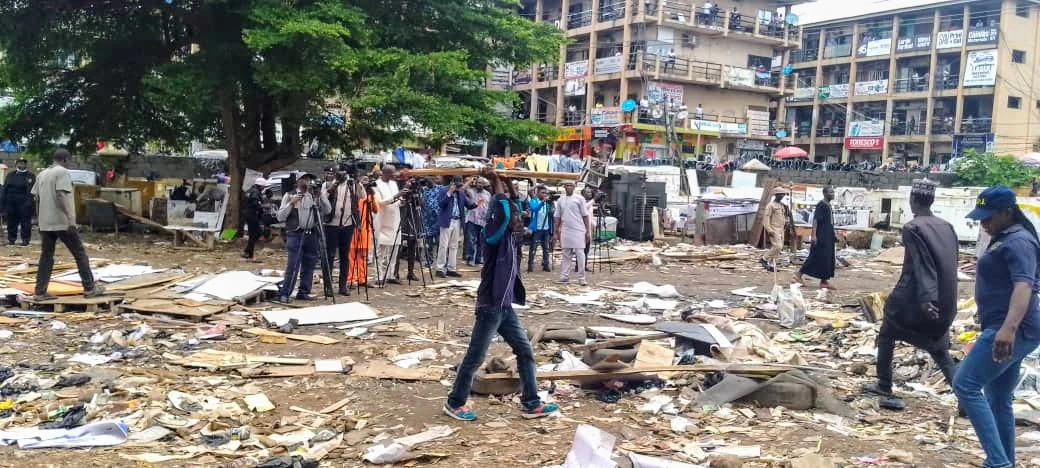 FCTA clears illegal occupants, traders around UTC