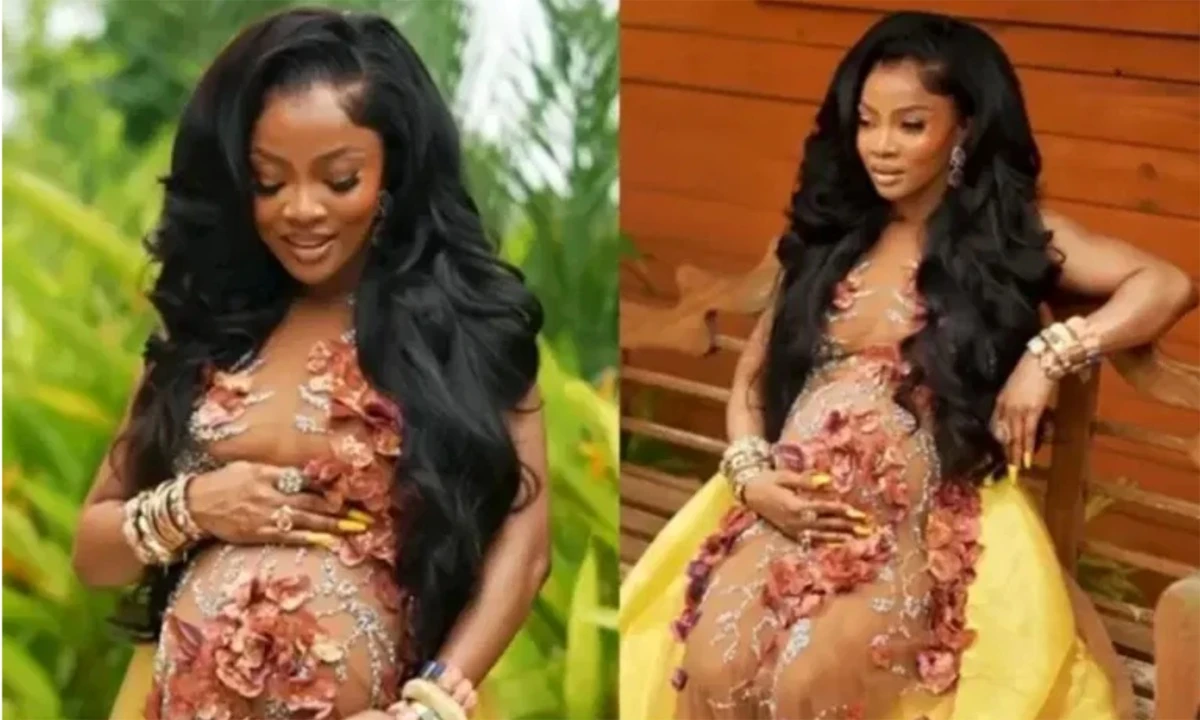 ‘My highest calling ever’ – Toke Makinwa announces first pregnancy