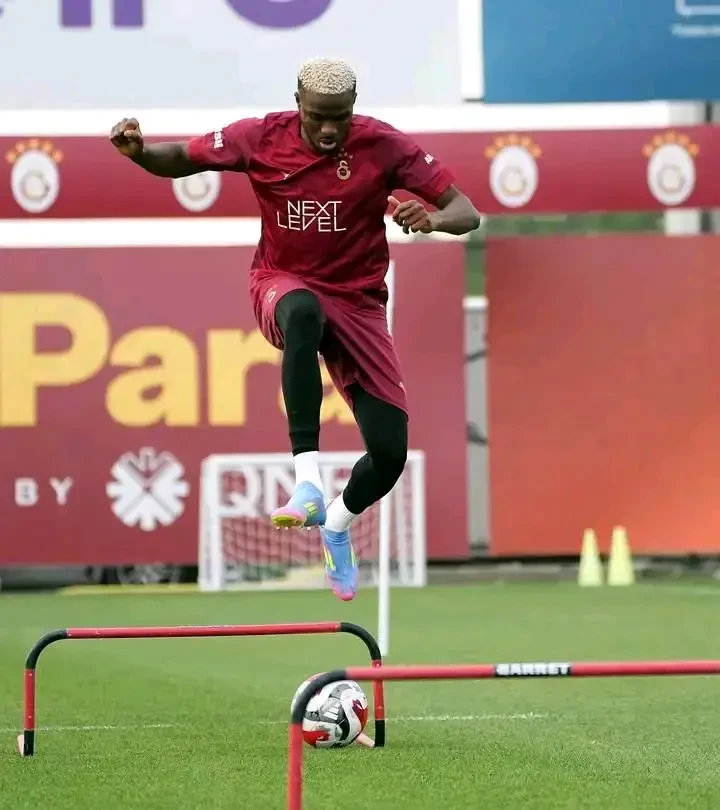 Turkey: Osimhen resumes Galatasaray training after completing permanent transfer