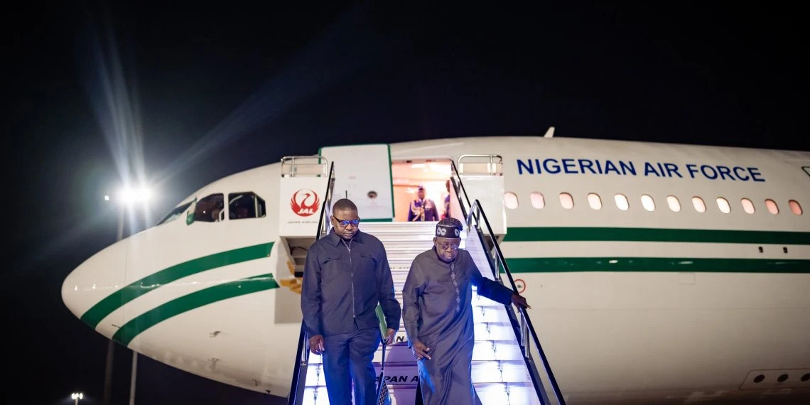 Tinubu arrives Brazil for state visit