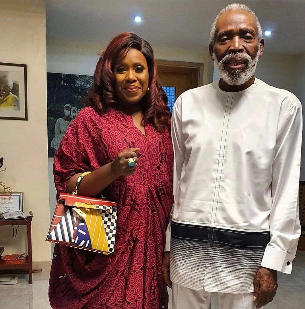 ’82 just like that’ – Joke Silva celebrates her husband, Olu Jacobs on his birthday
