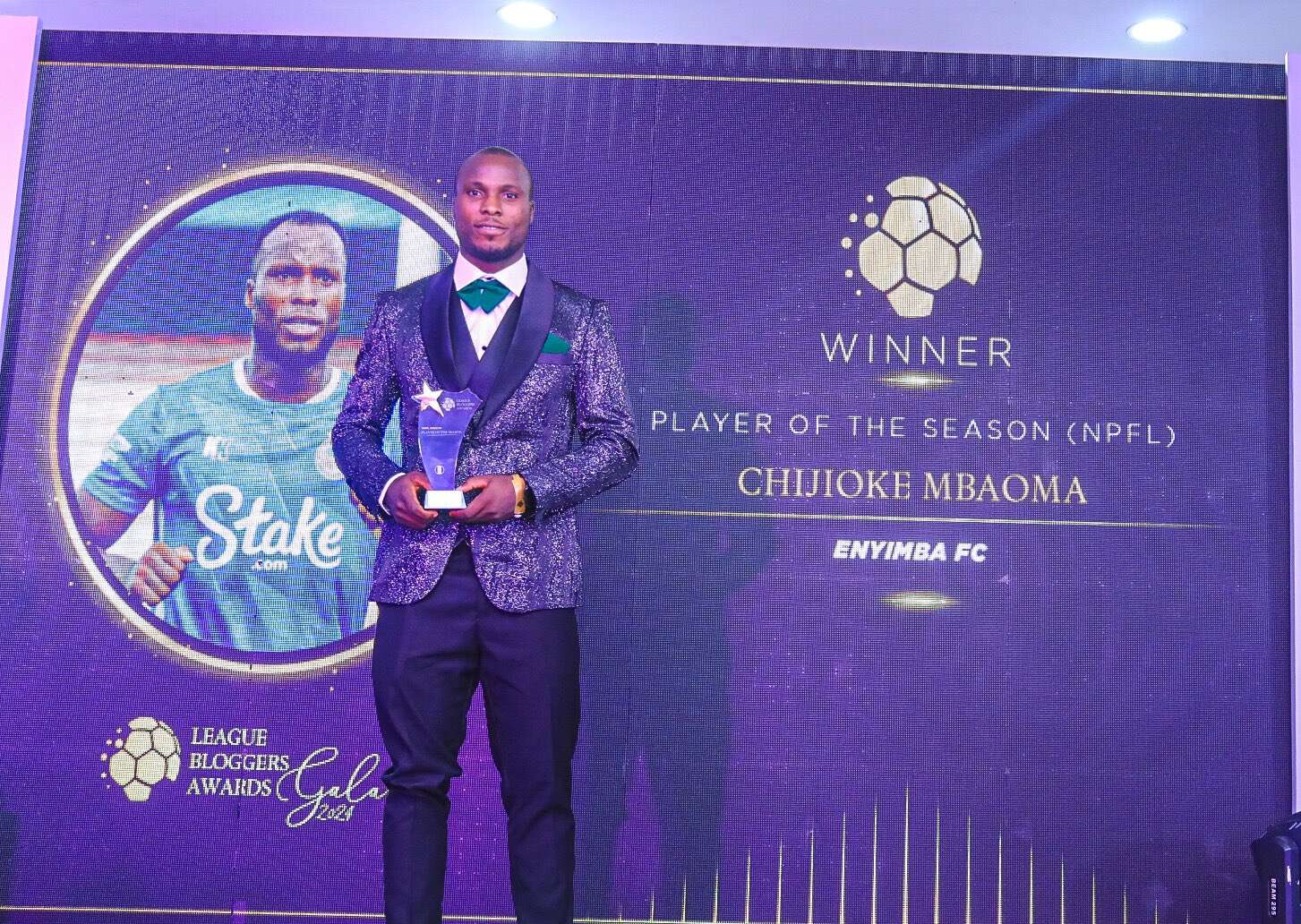 Mbaoma wins NPFL Player of the Season award