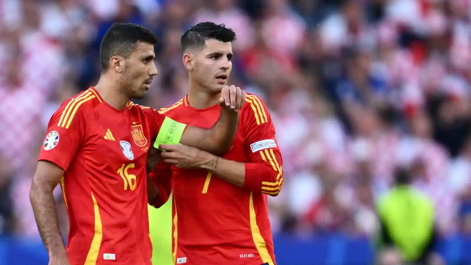 Morata, Rodri facing two-match ban after UEFA charge