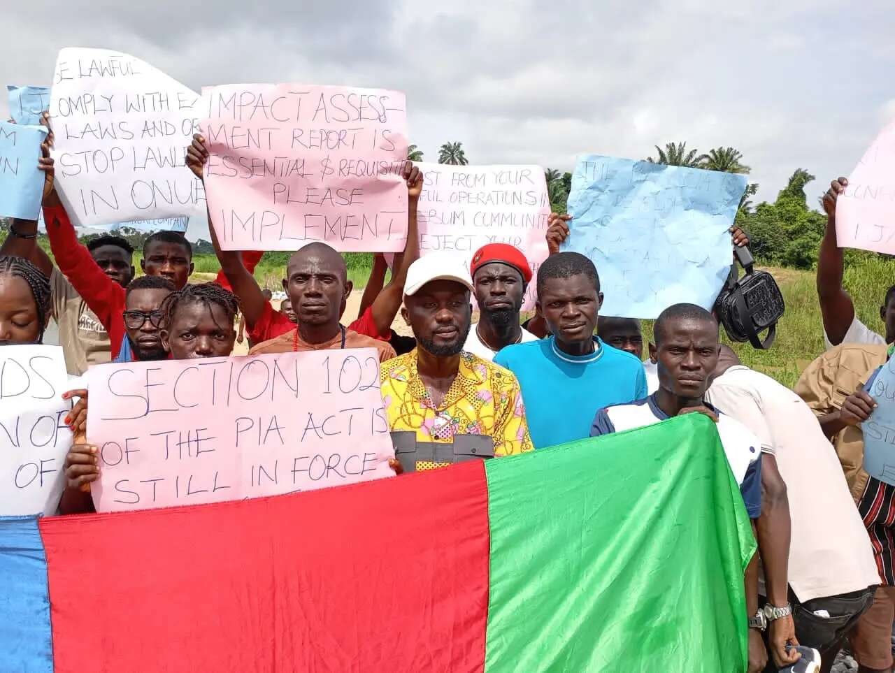 Angry youths shut down SEEPCO OPL oil field in Bayelsa