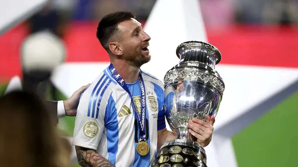 Copa America 2024: Messi becomes player with most trophies in football history