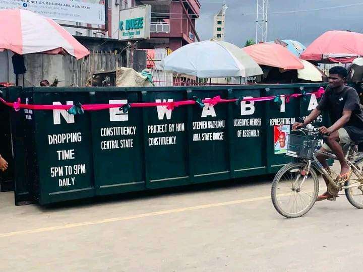 Knocks, kudos as LP lawmaker commissions waste bins as constituency project