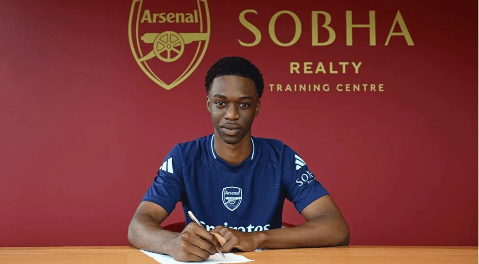 Kamara reacts to signing contract with Arsenal