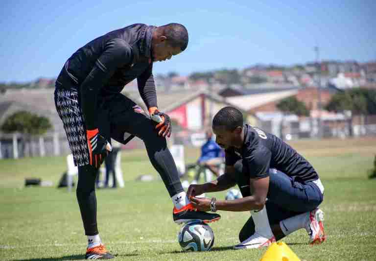 Nwabali returns to training with Chippa United