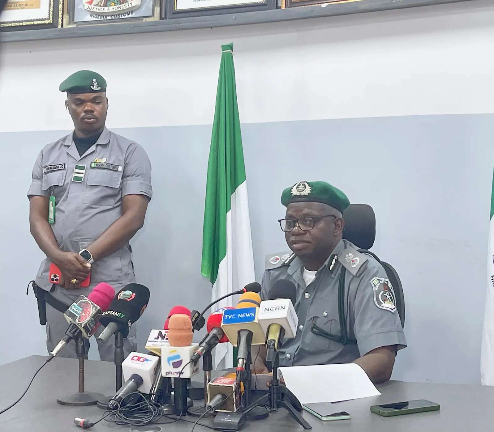 Ogun Customs generates N12.8b revenue in six months