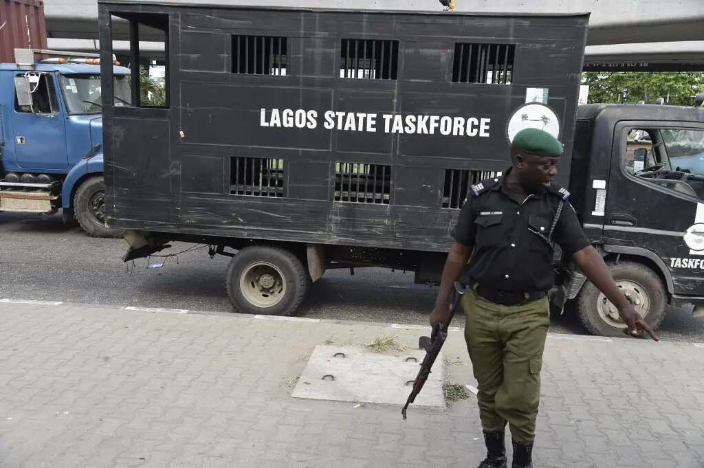 Lagos taskforce impounds 82 commercial motorcycles