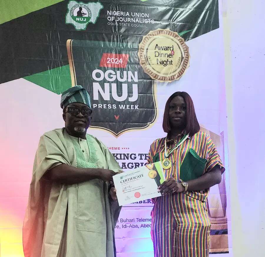 DAILY POST’s Gift Oba named NUJ journalist of the year